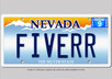 create 2pcs Novelty Customized Nevada License Plate with your name/ company name