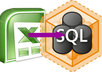 convert your spreadsheet data into sql query