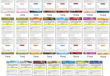 give you 25 Facebook Fanpage Templates big1