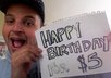 get Daniel Franzese who played Damien in Mean Girls to hold a bday sign for anyone small1