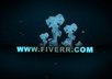 make this cool video opener with your website address or name