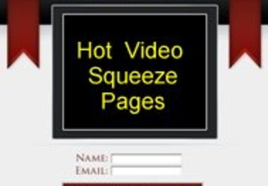 give You 5 Hot Video Squeeze Pages Template big1