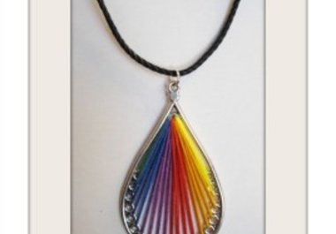 send you a trendy string pendant on black 100 percent cotton or hemp cord to US addresses only big1