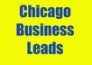 send you a list of 2,169 Chicago Business Leads