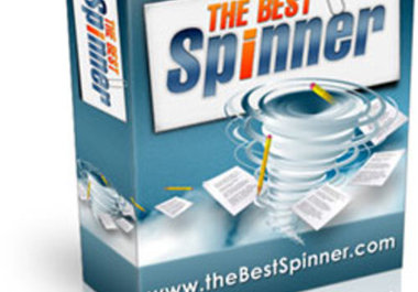 spin your article into multiple versions using The Best Spinner to get at LEAST 40 percent uniqueness big1