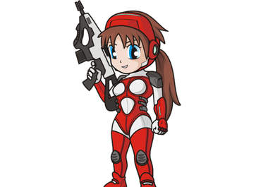 draw a cartoon character big1