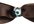 ship you a Chocolate Brown with Aqua Dots Boutique Bow