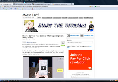 list Your Webcomic For 30 Days In The Sidebar On Mario Live big1