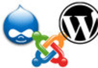 install Drupal or Wordpress or Joomla big1