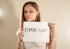 write a sign saying anything you want and take 2 cute high res pics of my hot model with it small1