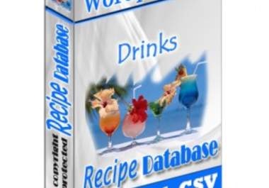send you a drink recipe Database with more than 8000 drink recipes big1