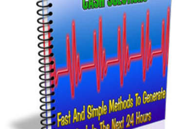 give You The 24 Hour Emergency Cash Plan,Fast and Simple Online and Offline Methods to Create Cash Within The Next 24 Hours big1