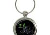 send Monster Energy Metal Chrome Keyring / Key Chain Round 02