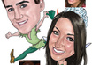 draw a digital coloured caricature of you