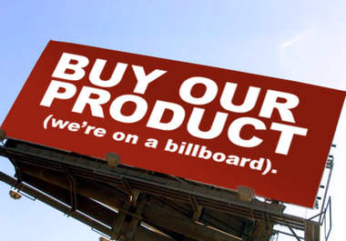 write a funny advert for any product or service you want big1