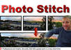 stitch one or more photos together to create a panoramic view