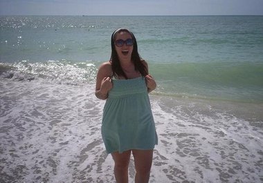 go down to the Beach and write your name in the sand and send you a picture big1
