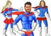 draw you as a super hero
