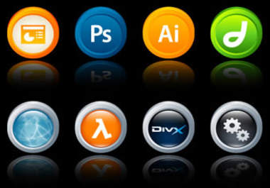 design you Five Unique and Different icons pack big1