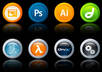 design you Five Unique and Different icons pack