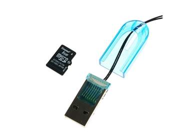 send u the Smallest MicroSD USB CardReader big1