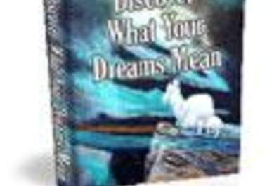 send you a pdf report on how to interprete your dreams big1