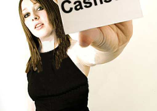 offer your company name or website URL written on displayed board held by a girl big1