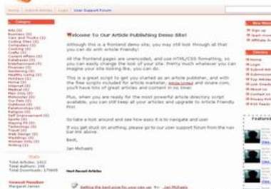 give you ArticleFriendly standard directory script open version big1