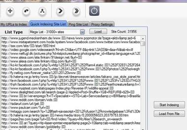 ping your site to 30 top RPC sites and blast it to 30,000 fast indexing sites big1