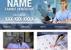 customize this professional dentist Facebook page with your office info