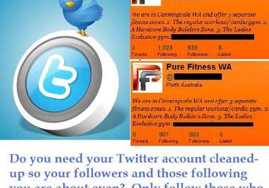follow or unfollow your TWITTER followers clean up check details big1