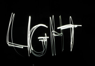 write any message in light painting big1
