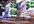 create a very realistic HD photo of your logo advertised 3 times in times square new york
