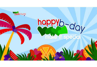design a happy birthday card for social media big1