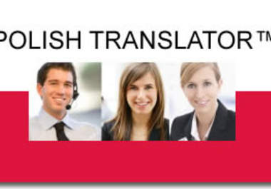 translate anything from Polish to English, English to Polish big1