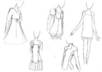 sketch the desings for your clothes and will give u rough look of it