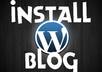 Install-wp-blog
