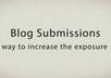 do 20 manual blog Submission In blog directories having high pr