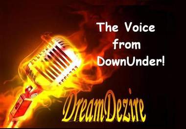 do a Phone Message in my Female Voice From DownUnder Australia  in a  Clear Voice big1