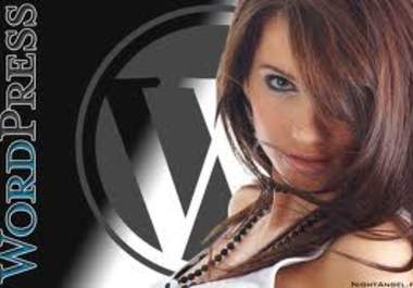 create completely any of wordpress blog with theme you want big1