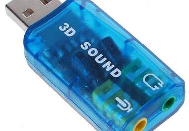 send you a Virtual 5 1 Surround USB 2 0 External Sound Card with No Shipping fees big1
