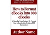 Ebook design