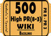 create 2500 high Pagerank Do follow Backlinks