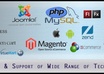 do Php Mysql WordPress Joomla  Magento work