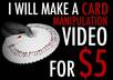 do some CRAZY card manipulation to advertise you website small1