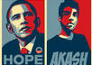 create a OBAMA hope campaign poster of you