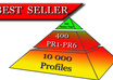 create High PR Pyramid 400+ PR1 to PR6 Or Even Higher Profile Backlinks With Unlimited URLs and Keywords  and 10 000 + On 2nd Layer small1