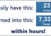 give you 2500+ points on YouLikeHits from which you can get tons of likes on facebook, followers on twitter, subscribes on youtube