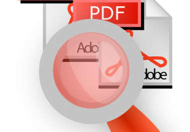 convert any 5 PDF documents to office formats, epub, html and text / ocr included big1