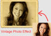 give your photo vintage effect
